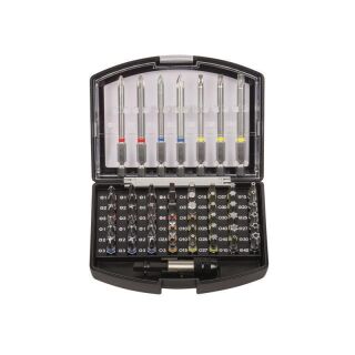 PROJAHN 1/4“ Color-Bit-Box 25 + 75 mm - 56 tlg