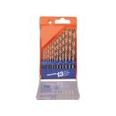 Drill bit set HSS-G BASIC 1,5-6,5 mm 13pcs plastic case