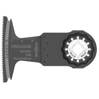 Plunge-Cutting Saw Blades for wood &. metal BIM, Starlock, 65mm x 40mm, 5 VE