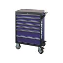 roller cabinet GALAXY with 7drawers - 171pcs blue/anthracite