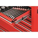 PROJAHN Werkstattwagen UNIVERSE mit Elektroverteiler mit 7 Schubfächern Rot