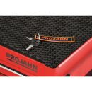 PROJAHN Werkstattwagen UNIVERSE mit Elektroverteiler mit 7 Schubfächern Rot