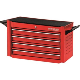 PROJAHN Werkstattwagenaufsatz für Werkstattwagen UNIVERSE mit 4 Schubfächern Rot