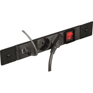 PROJAHN Zubehör Werkstattwagen UNIVERSE 240V Steckerleiste inkl. 5m Kabel und Kabelhalter