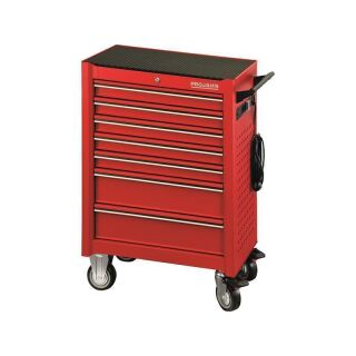roller cabinet UNIVERSE with 7drawers - 148pcs red