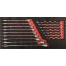 roller cabinet UNIVERSE with 7drawers - 210pcs red