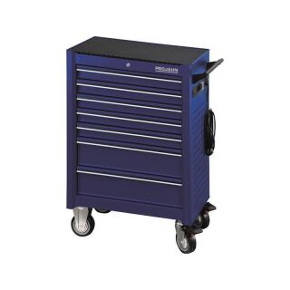 roller cabinet UNIVERSE with 7drawers - 198pcs blue