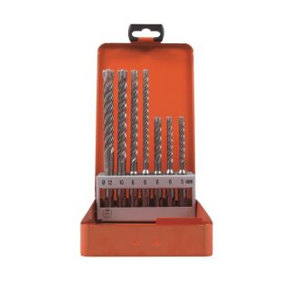 Rotary hammer drill bit set ROCKET 5 SDS-plus 7-pcs. 5-12mm