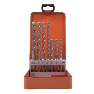 Rotary hammer ROCKET 3 PLUS drill bit set, 5-12 mm, 7pcs