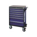 Equipped workshop trolley GALAXY with 7 drawers and 320...