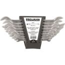 PROJAHN Doppelgabelschlüssel Set 8tlg 6x7 - 8x9 - 10x11 - 12x13 - 14x15 - 16x17 - 18x19 - 20x22