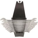 PROJAHN Doppelgabelschlüssel Set 8tlg 6x7 - 8x9 - 10x11 - 12x13 - 14x15 - 16x17 - 18x19 - 20x22