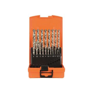 PROJAHN Kunststoffkassette DIN 338 HSS-G 19-tlg, 1-10/0,5mm - BASIC