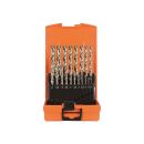 PROJAHN Kunststoffkassette DIN 338 HSS-G 19-tlg,...