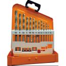Twist drill set HSS-G 1,5-6,5/0,5 mm 13pcs ECO