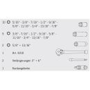 3/8" socket set inch 25pcs