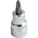 3/8" socket bit pozidriv No. 3