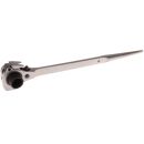Scaffolding wrench 17 x 19 mm, with hammer and nail...