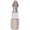 1/4" pozidrive diamond bit no3 25mm 3pcs