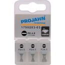 PROJAHN 3er Pack 1/4" Bit Diamantbeschichtet L25 mm...