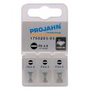 PROJAHN 3er Pack 1/4" Bit Diamantbeschichtet L25 mm...