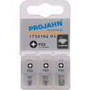 PROJAHN 3er-Pack 1/4" Bit Diamantbeschichtet L50 mm...