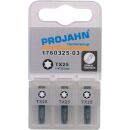 PROJAHN 3er Pack 1/4" Torsion-Bit   L25 mm TX20