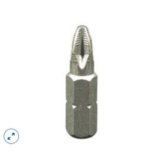 1/4" ACR pozidriv bit No. 3  25 mm, 10pcs box