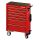 PROJAHN Bestückter Werkstattwagen UNIVERSE mit 7 Schufächern und 229-tlg. proficraft Bestückung Rot