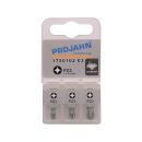 1/4" pozidrive diamond bit no1 25mm 3pcs