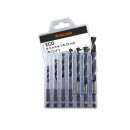 Wood twist drill bit ECO -set 7 tlg with 6.35 mm...