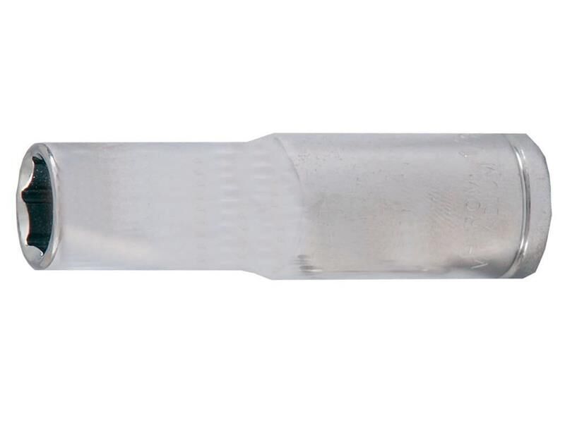 Projahn Stecknuss 1/2 Zoll Tief, 12-kant, 14 Mm – Extra Tief Für Schwer Erreichbare Schrauben