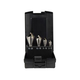 PROJAHN Kegelsenker mit Querloch HSS-Co 5% Set 4-tlg.