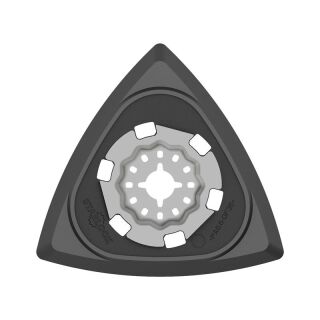 Delta grinding disc STARLOCK for sandpaper 93x93x93 mm