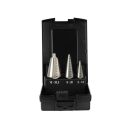 Sheet and tube drill bit-Set ECO HSS-G 3-pcs