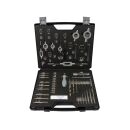 Taps and dies set HSS-G 61 pcs. M3-M12 in plastic case