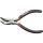 Miniature long nose pliers  45° 130 mm