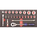 Tool set for 4 drawers 210pcs