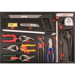 Cutting and measuring tools inlay 27pcs