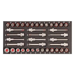 PROJAHN ProForm Einlage mit 1/2" KFZ Spezial Werkzeug Satz - 38tlg