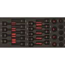 1/2" impact socket set TX + hex  28pcs