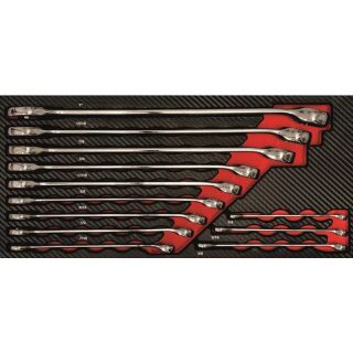 Combination wrench inlay 12pcs inch sizes