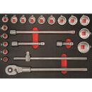 Socket inlay 21pcs 3/4"