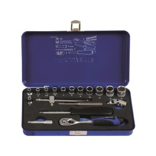 PROJAHN 1/4" Xi-on Steckschlüsselkoffer, 18-tlg.