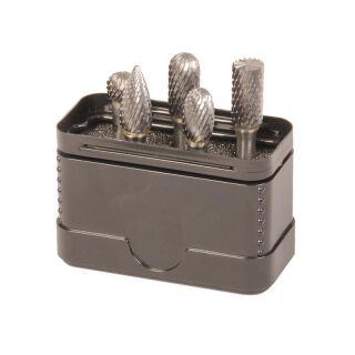 PROJAHN Frässtifte HM 5tlg. HD-Ausführung Form B, C, D, E, G Kopf 9,6 mm