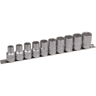 PROJAHN 1/2" Xi-on Stecknuss Schiene 10tlg - 10 bis 19mm