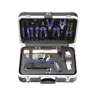 PROJAHN 3/8" proficraft Universal-Werkzeugkoffer KOMPAKT, 164-tlg.