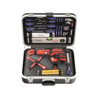 PROJAHN 1/4" + 1/2" proficraft Sanitär-Werkzeug-Koffer, 95-tlg.