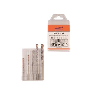 Multistar Set 5-pcs. 4, 5, 6, 8, 10 mm