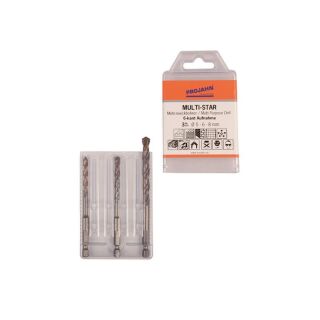 Multi-Star Set 3-pcs. 6kt 5, 6, 8 mm